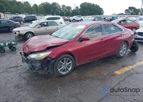 2016 Toyota Camry Se z USA, uszkodzony, nr VIN 4T1BF1FKXGU584721
